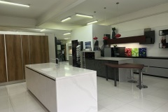 Modern Marble Island Kitchen in Sydney