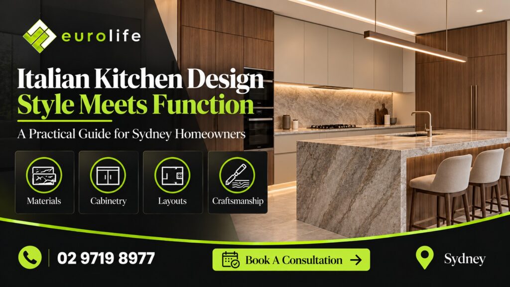 italian kitchen design and renovation what sydney homeowners should know