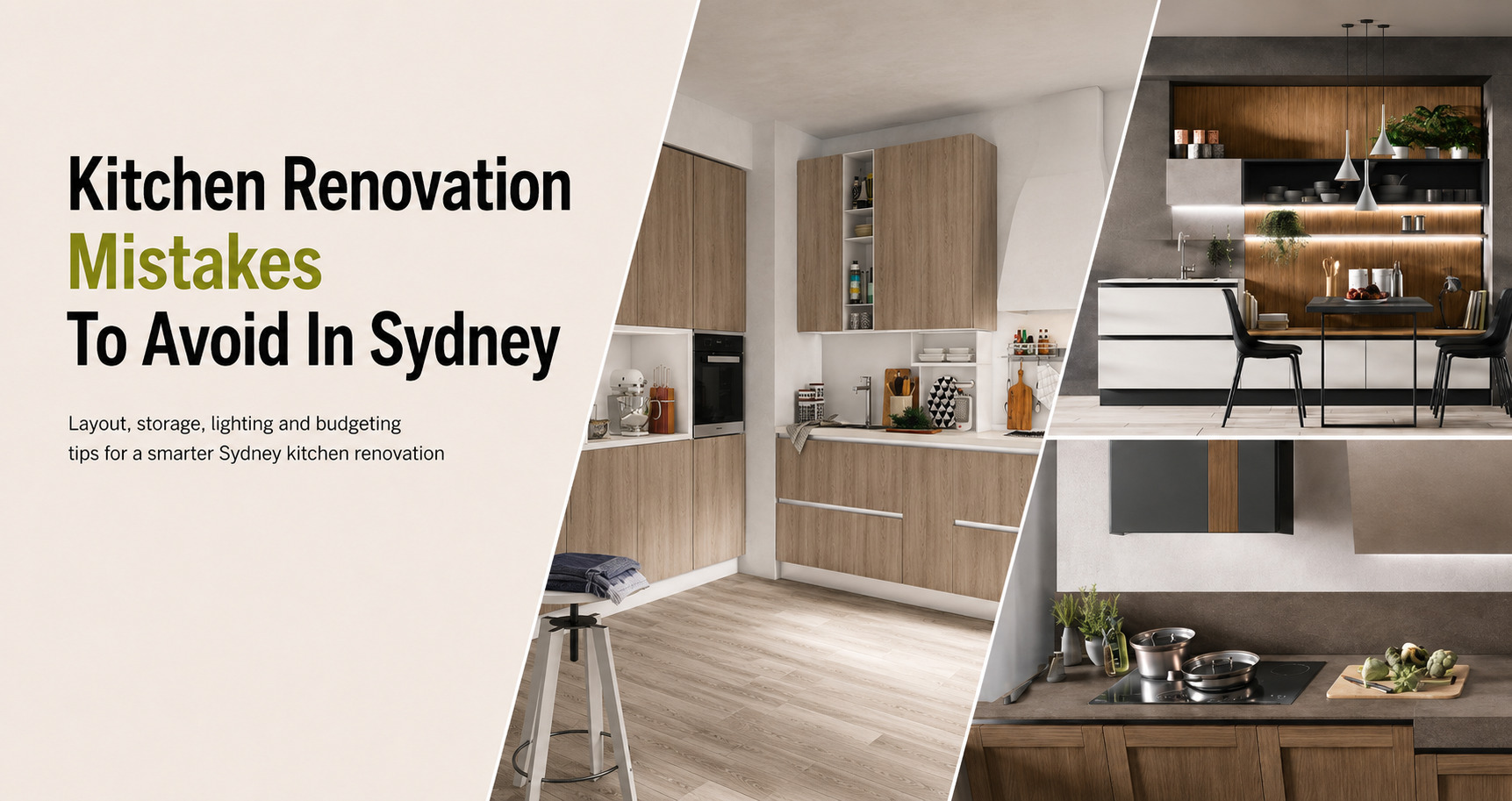 kitchen renovation mistakes to avoid in sydney