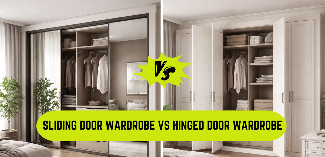 Sliding door wardrobe vs Hinged door
