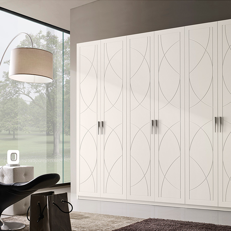Hinged doors
